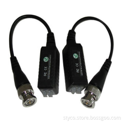 Video Balun with 0 to 90% RH Humidity and 8MHz Frequency Response
